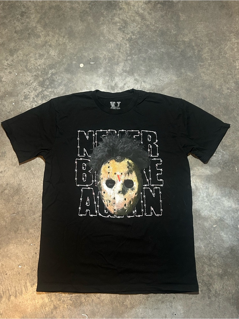 VLONE x NBA Youngboy - Hockey Mask Graphic Short-Sleeve Tee